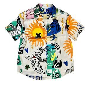 NWT Joie Short Sleeve Button Down Shirt